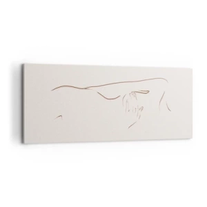 Impression sur toile - Image sur toile - La forme du désir - 100x40 cm
