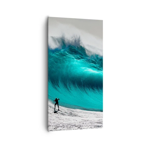 Impression sur toile - Image sur toile - Challenge accepté - 65x120 cm