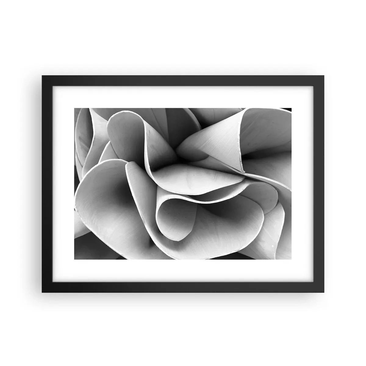 Affiche dans un cadre noir - Poster - Il s'en passe dans l'espace - 40x30 cm
