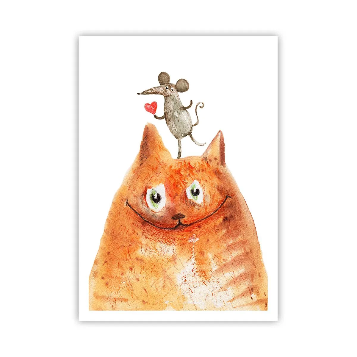 Affiche - Poster - Amour paradoxal - 70x100 cm