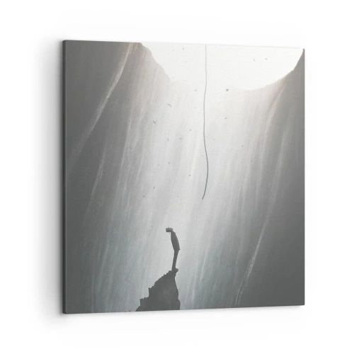 Impression sur toile - Image sur toile - Il y a toujours une issue - 50x50 cm