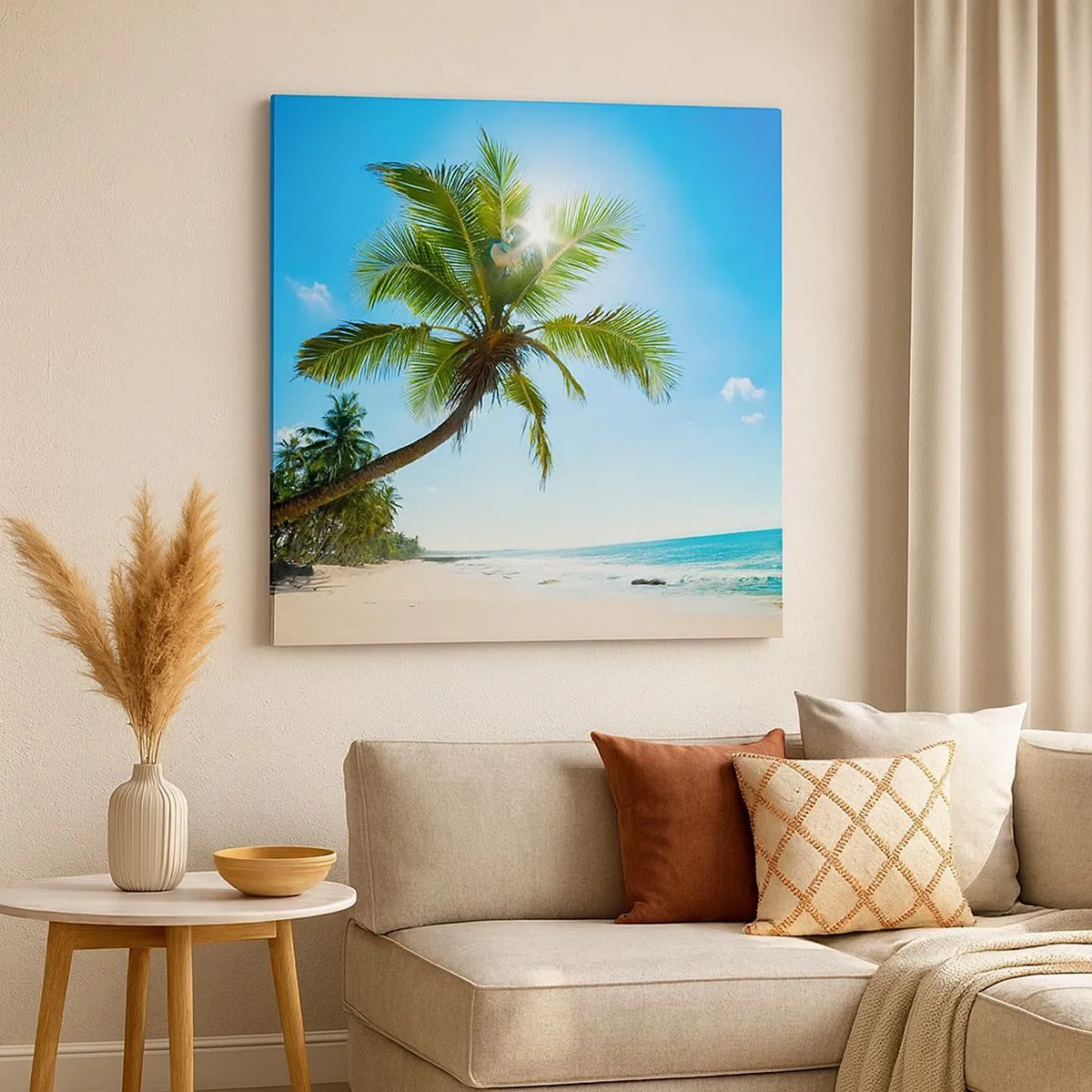 Impression sur toile - Image sur toile - Ne rien montrer à personne - 30x30 cm