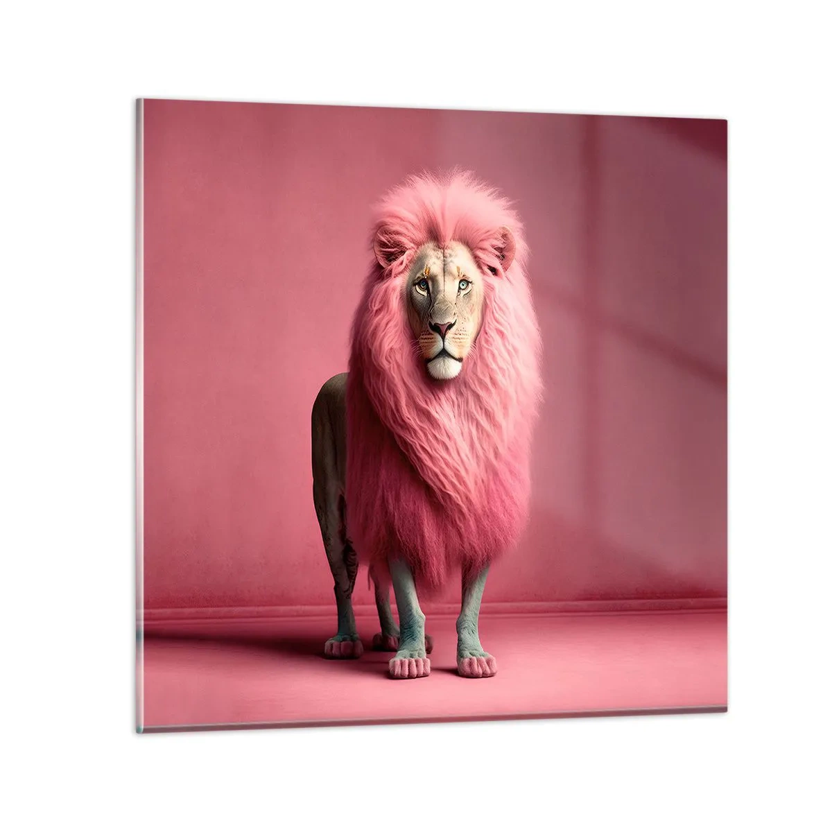 Impression sur verre - Image sur verre - Et tu n'as plus peur - 50x50 cm