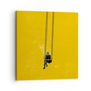 Impression sur toile - Image sur toile - Un jour comme tous les jours - 70x70 cm