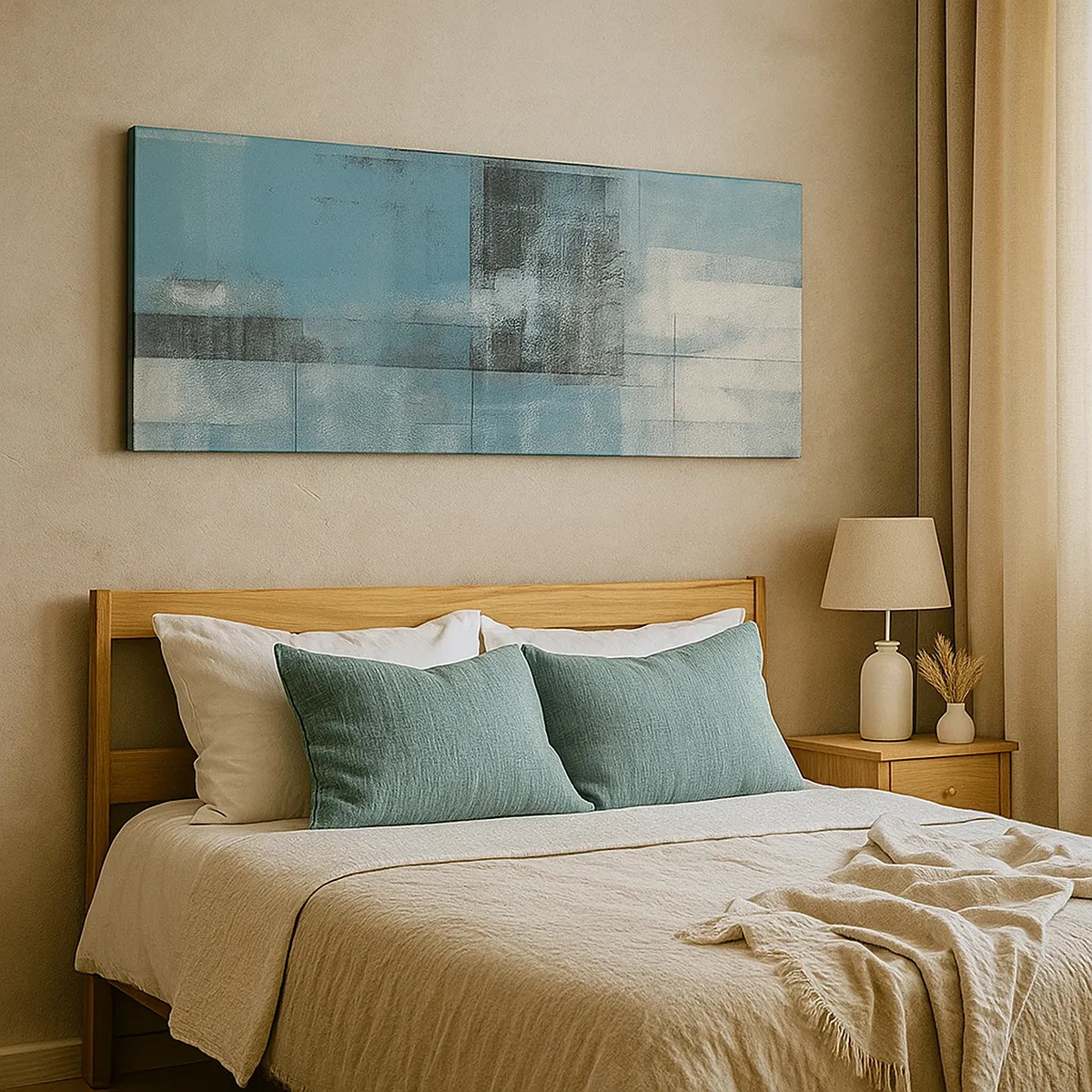 Impression sur toile - Image sur toile - Eau et air - 30x30 cm