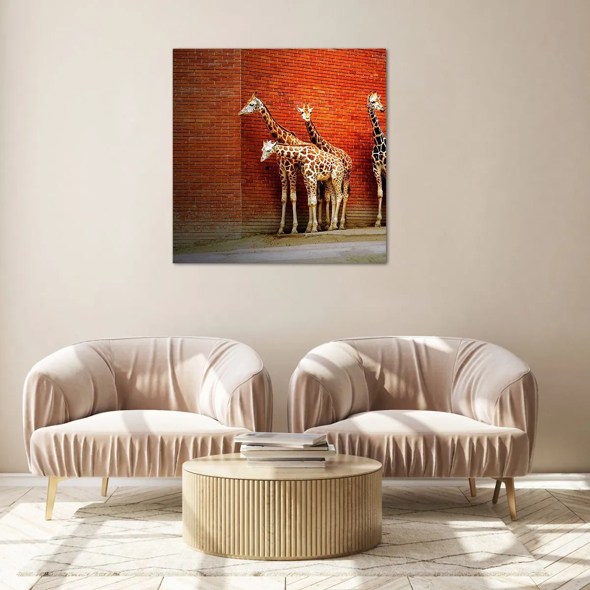 Impression sur verre - Image sur verre - Voyez-vous des acacias ? - 70x70 cm