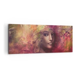 Impression sur toile - Image sur toile - Je suis ici! - 100x40 cm