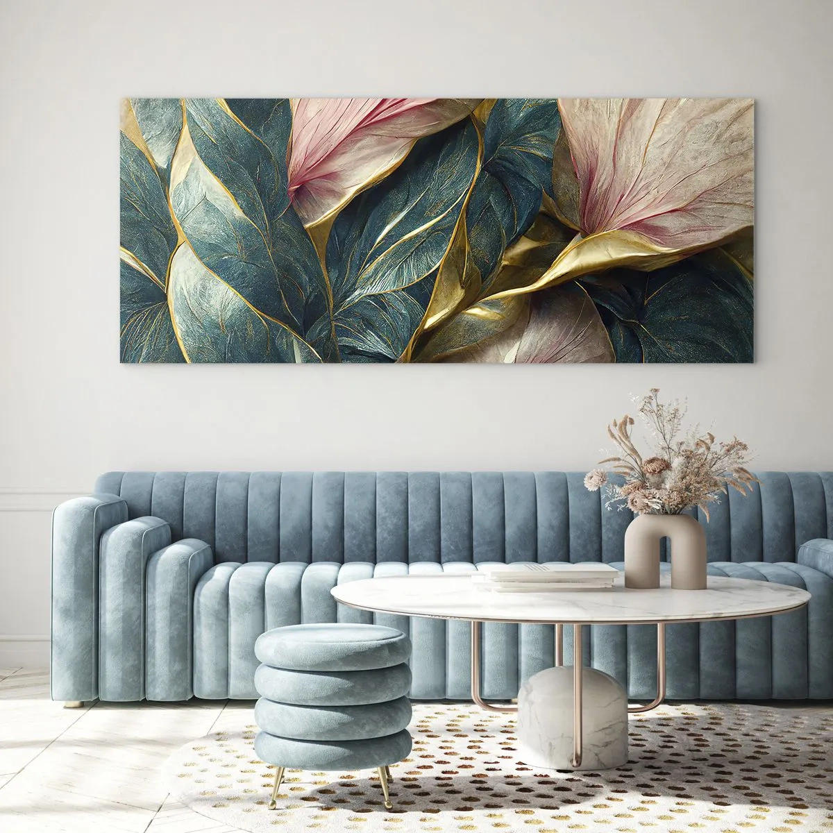 Impression sur verre - Image sur verre - Élégance et style naturels - 100x40 cm