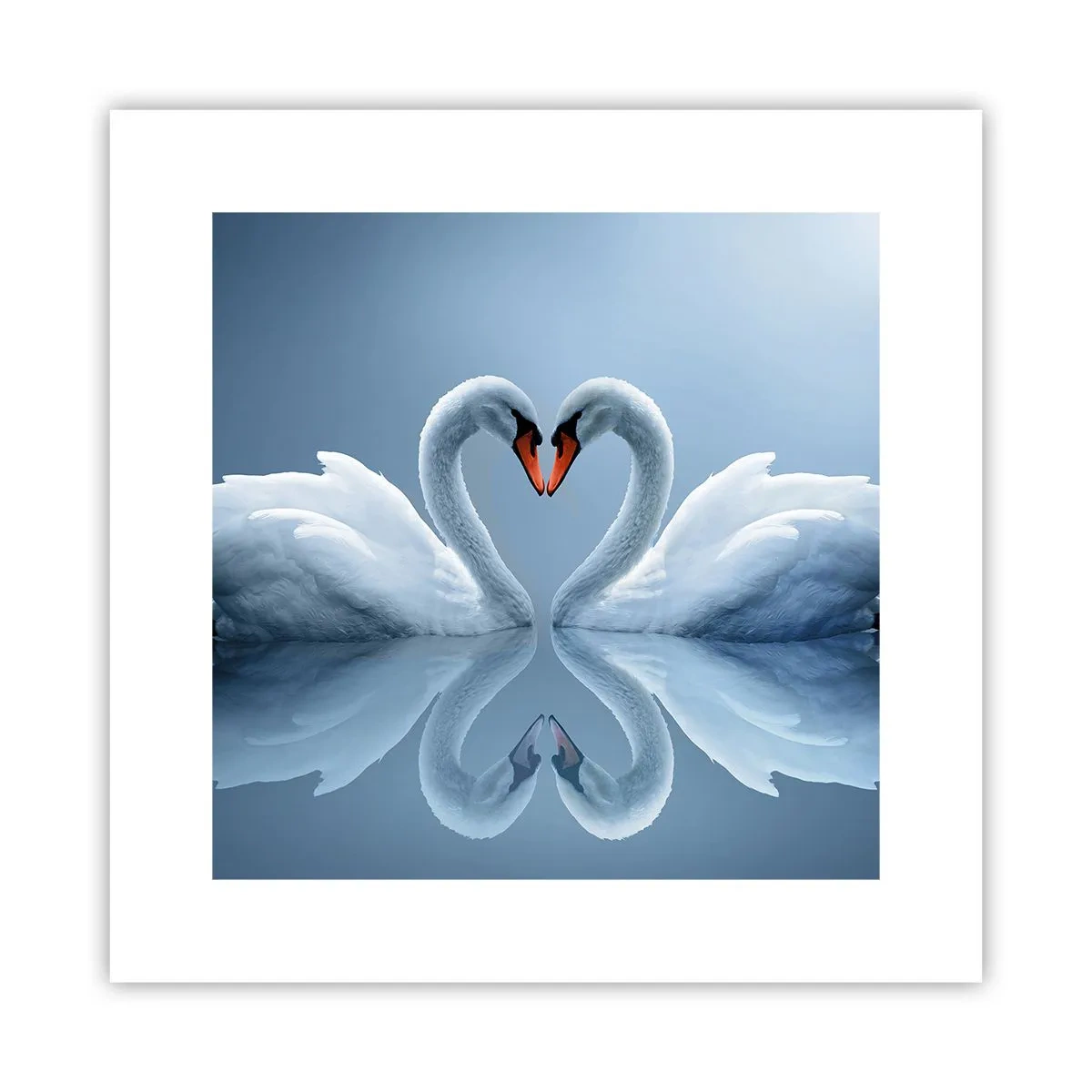 Affiche - Poster - Le temps de l'amour - 30x30 cm