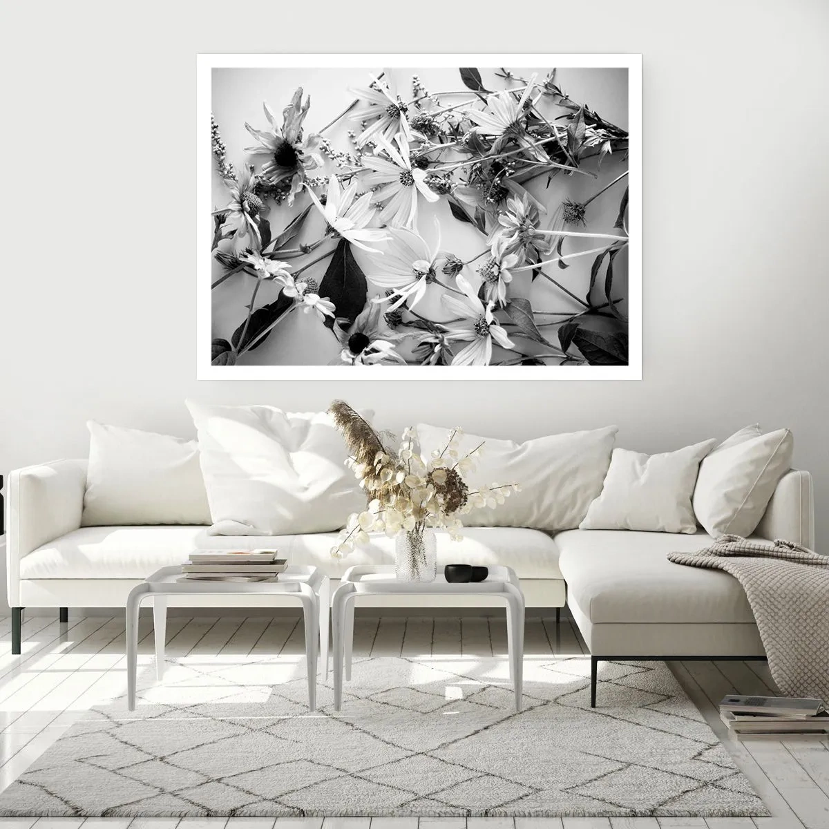 Affiche - Poster - Non-un bouquet de fleurs - 70x50 cm