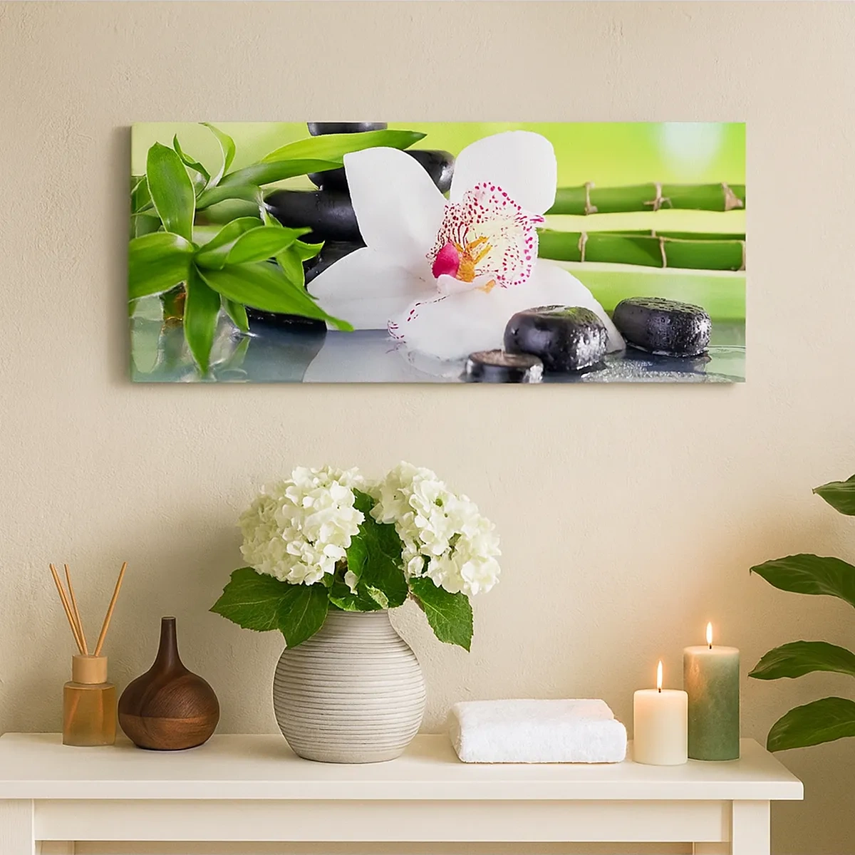 Impression sur toile - Image sur toile - Raffraîchissement de fraîcheur - 30x30 cm