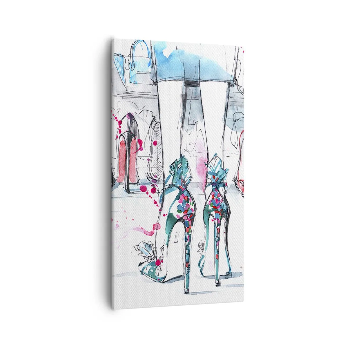 Impression sur toile - Image sur toile - Sésame, ouvre-toi - 55x100 cm