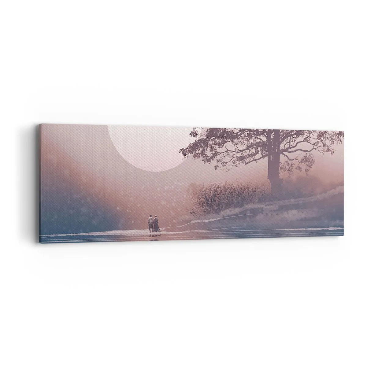 Impression sur toile - Image sur toile - Merveilles de la nuit - 90x30 cm