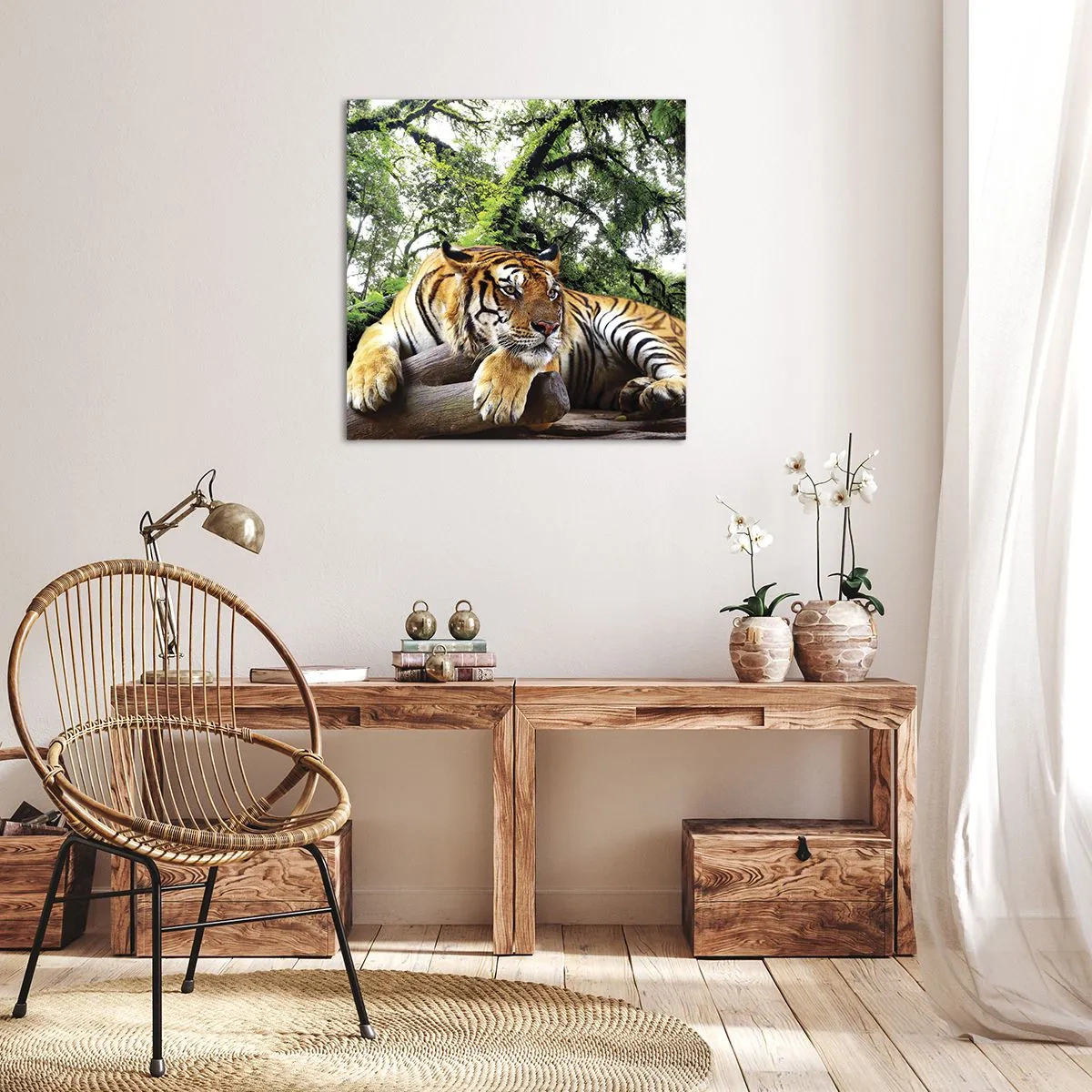 Impression sur toile - Image sur toile - Cordialement - 40x40 cm