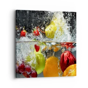 Impression sur toile - Image sur toile - Rafraîchissement fruité - 40x40 cm
