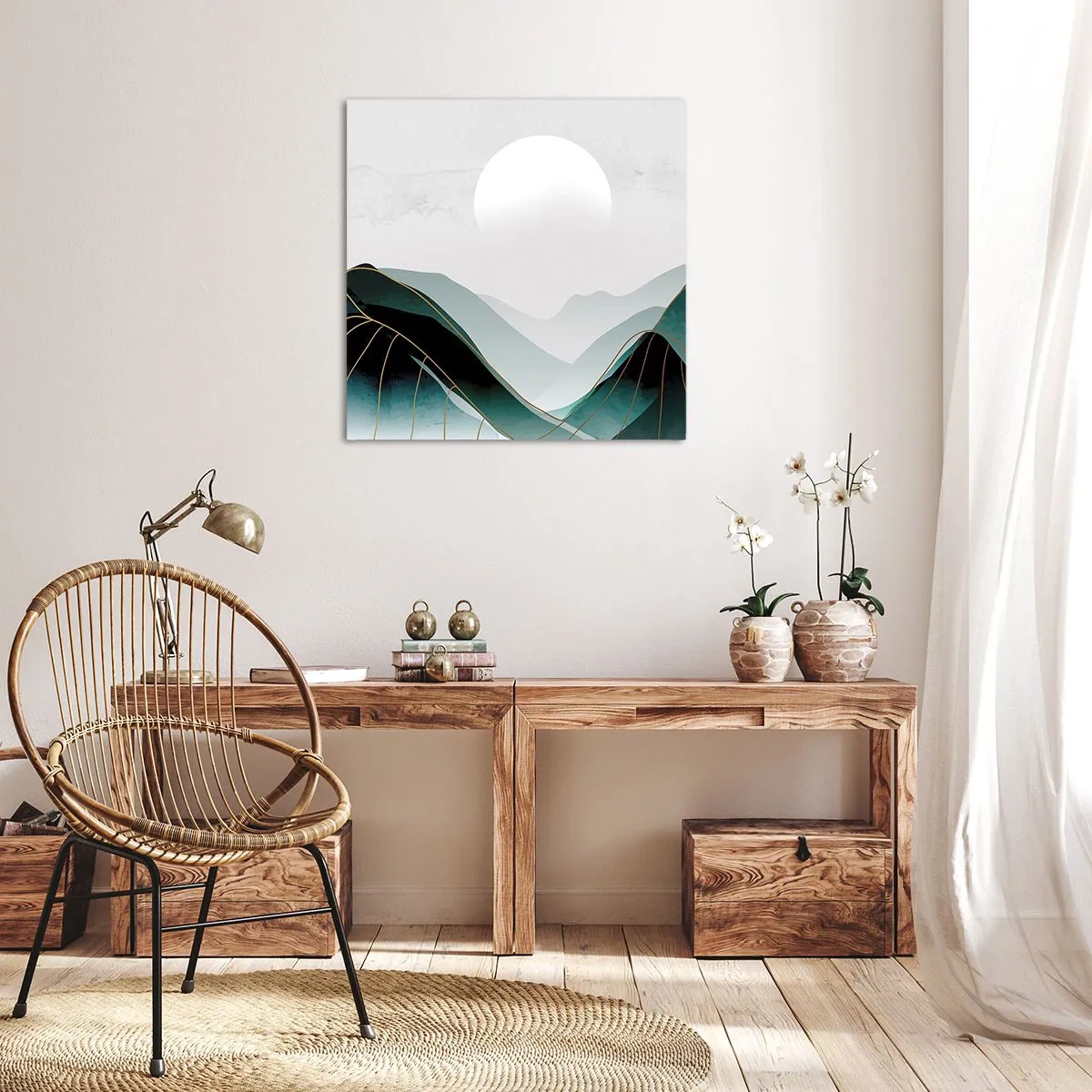 Impression sur toile - Image sur toile - En pleine majesté - 40x40 cm