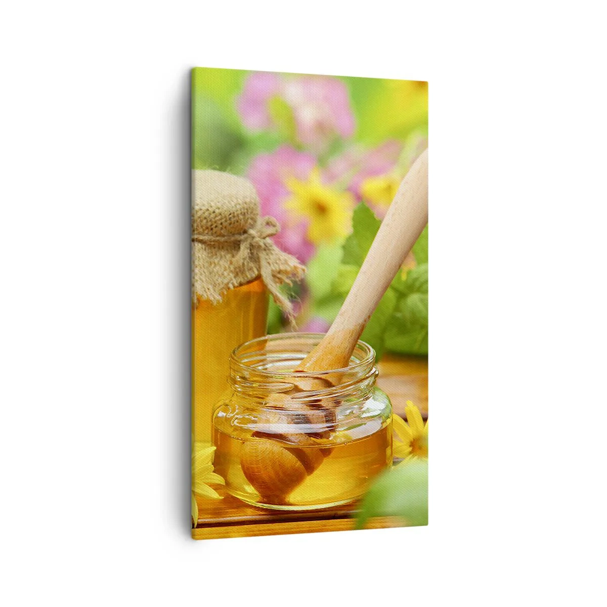 Impression sur toile - Image sur toile - Doux et fleuri - 45x80 cm