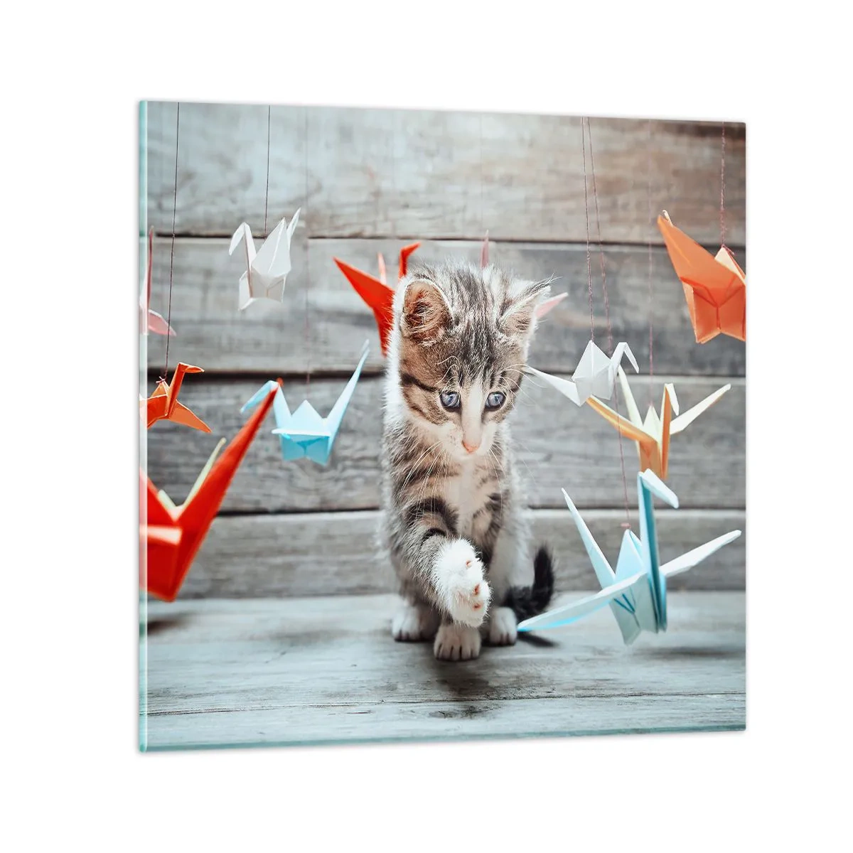 Impression sur verre - Image sur verre - Première leçon - 40x40 cm