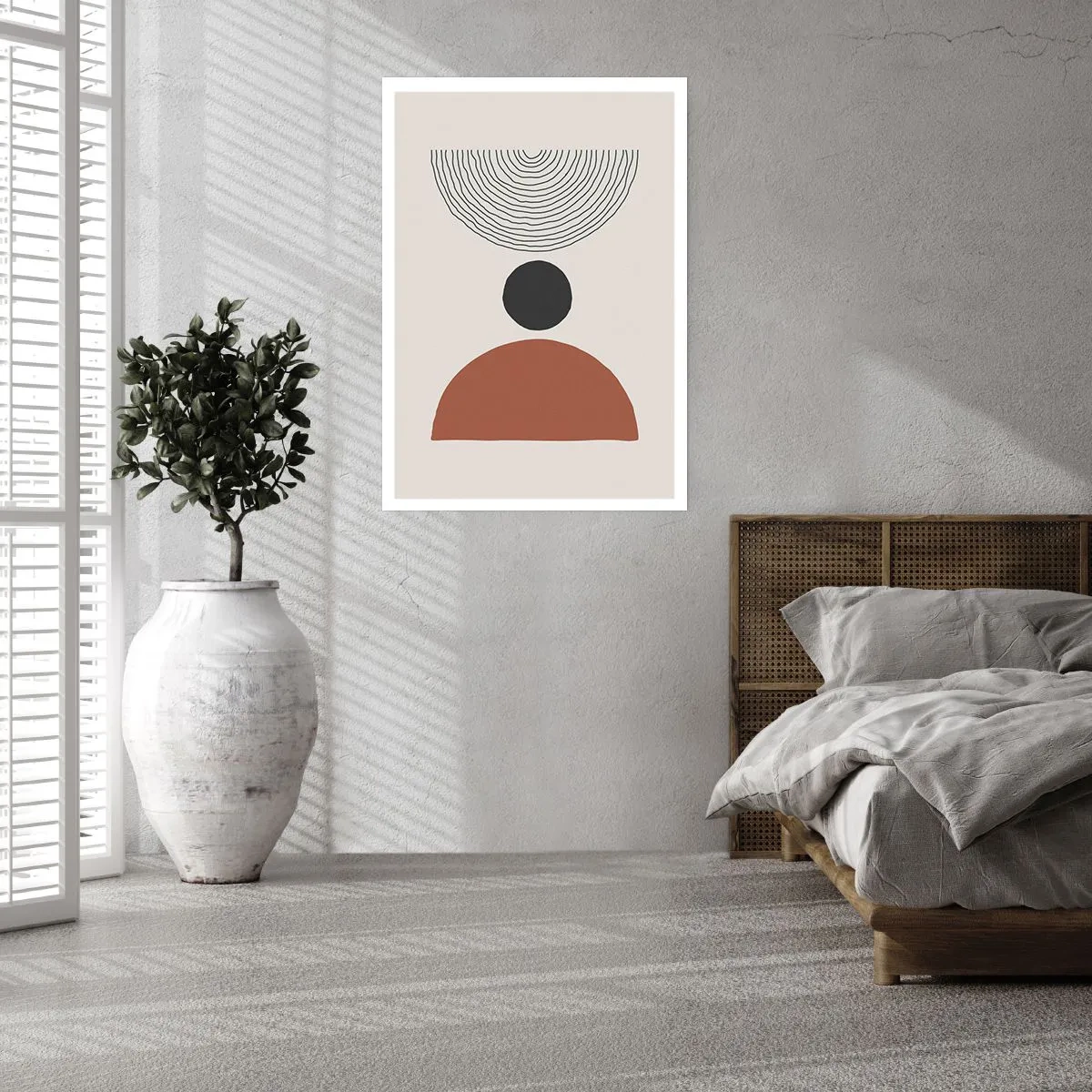 Affiche - Poster - Au centre de l'attention - 30x40 cm