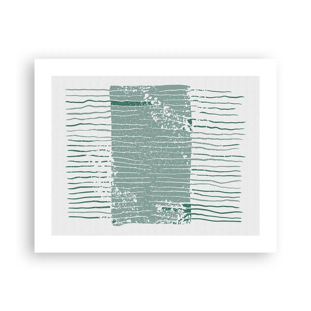 Affiche - Poster - Abstraction de la mer - 50x40 cm