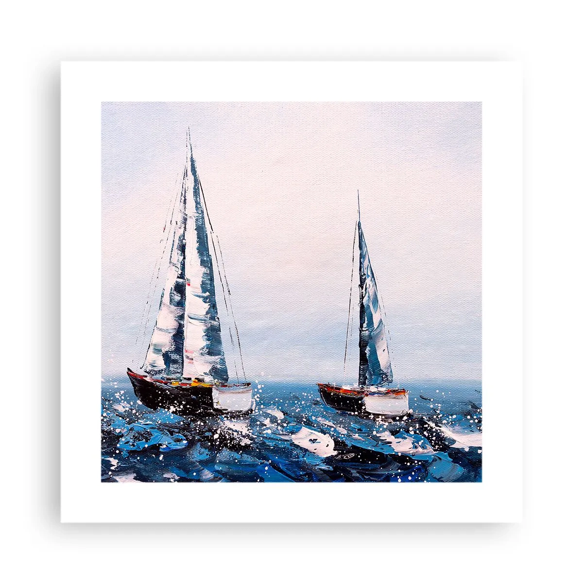 Affiche - Poster - Confrérie du vent - 40x40 cm