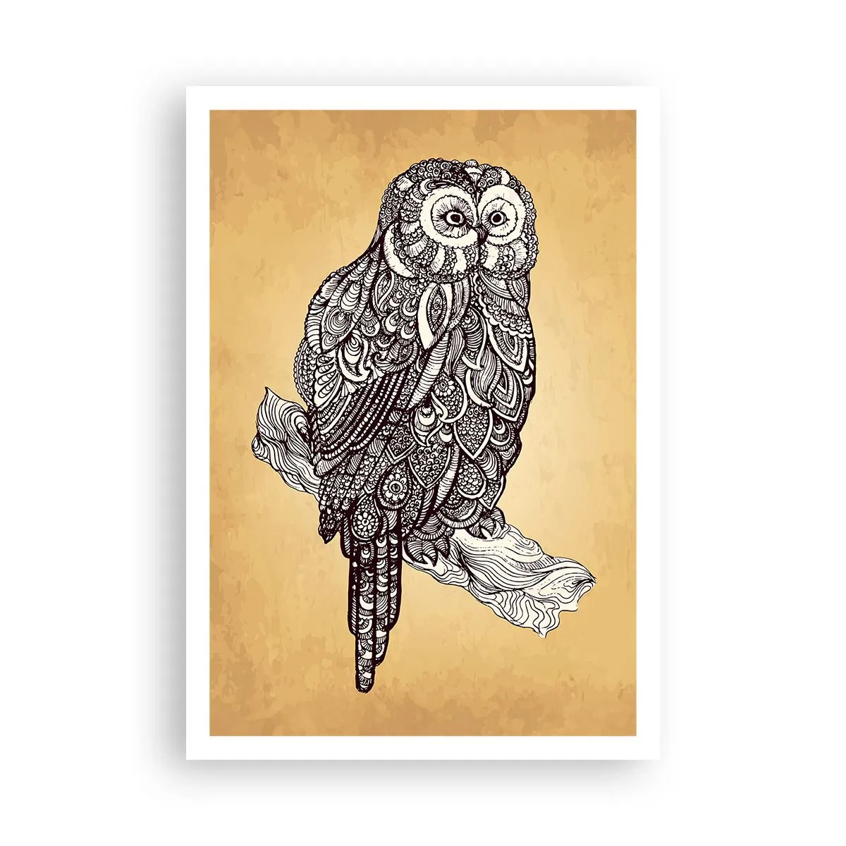 Affiche - Poster - Ornements complexes de sagesse - 70x100 cm