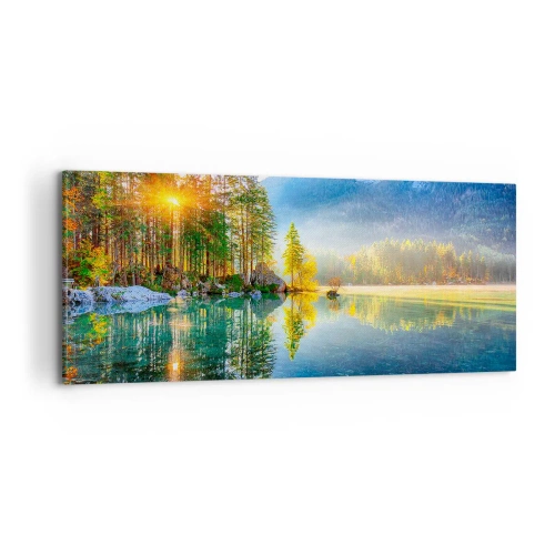 Impression sur toile - Image sur toile - Majesté et douceur - 100x40 cm