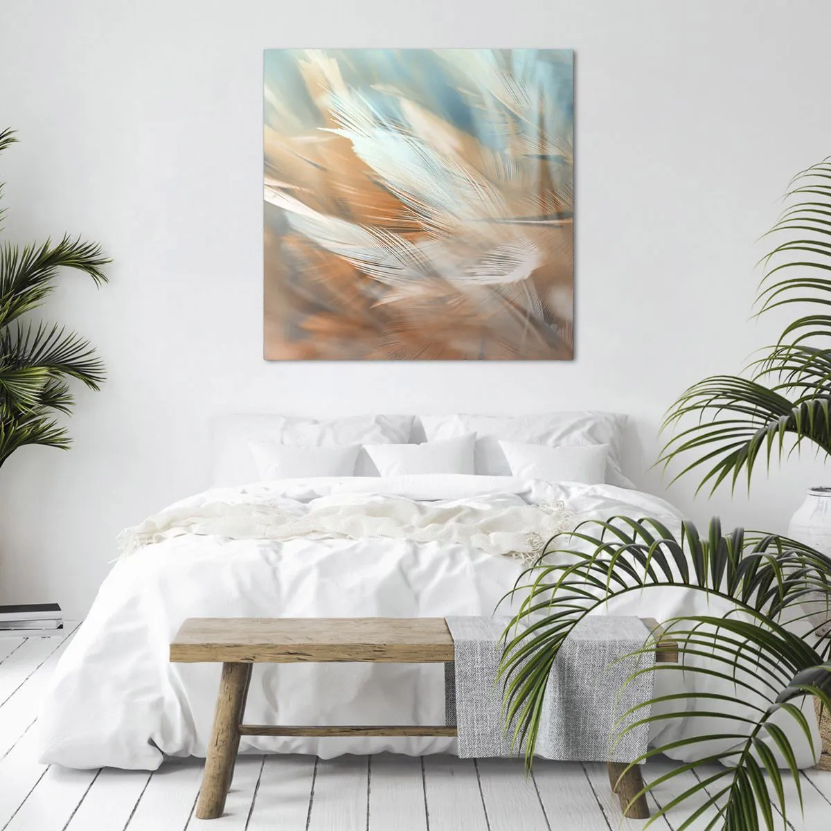 Impression sur toile - Image sur toile - Au pays de la douceur - 40x40 cm