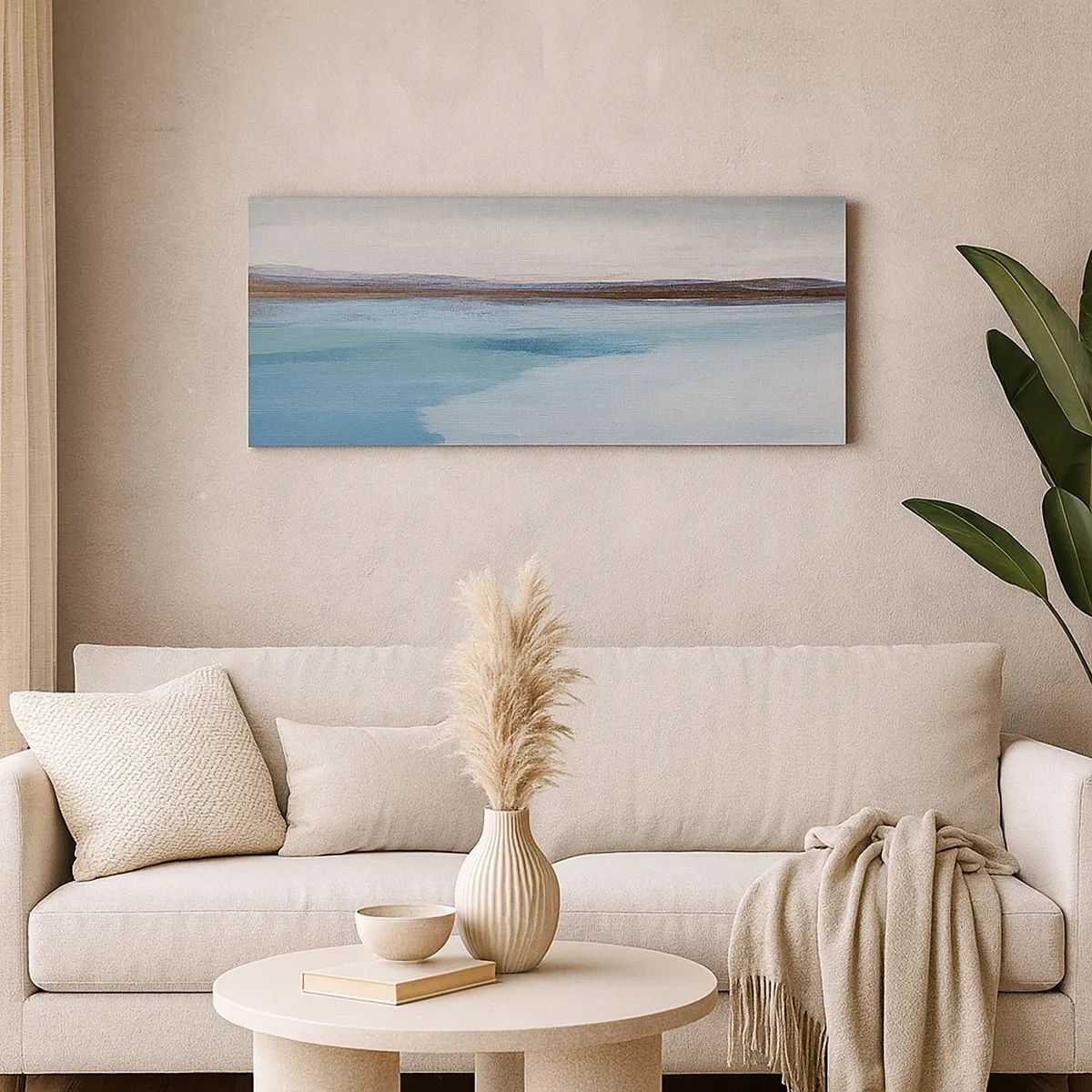 Impression sur toile - Image sur toile - Paysage horizontal - 30x30 cm