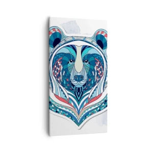 Impression sur toile - Image sur toile - Vive le Groenland ! - 55x100 cm