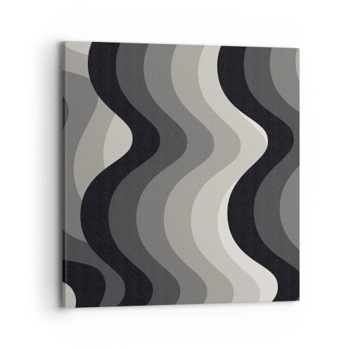 Impression sur toile - Image sur toile - Vague après vague - 70x70 cm
