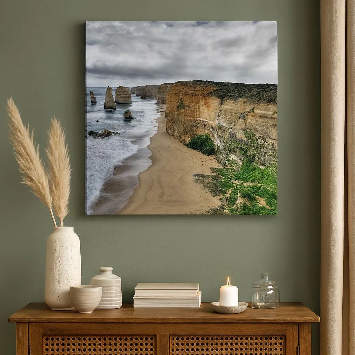 Impression sur toile - Image sur toile - Beauté brute - 30x30 cm