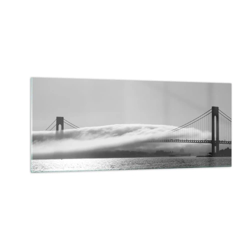 Impression sur verre - Image sur verre - Naviguez à travers les Portes des Étoiles - 100x40 cm