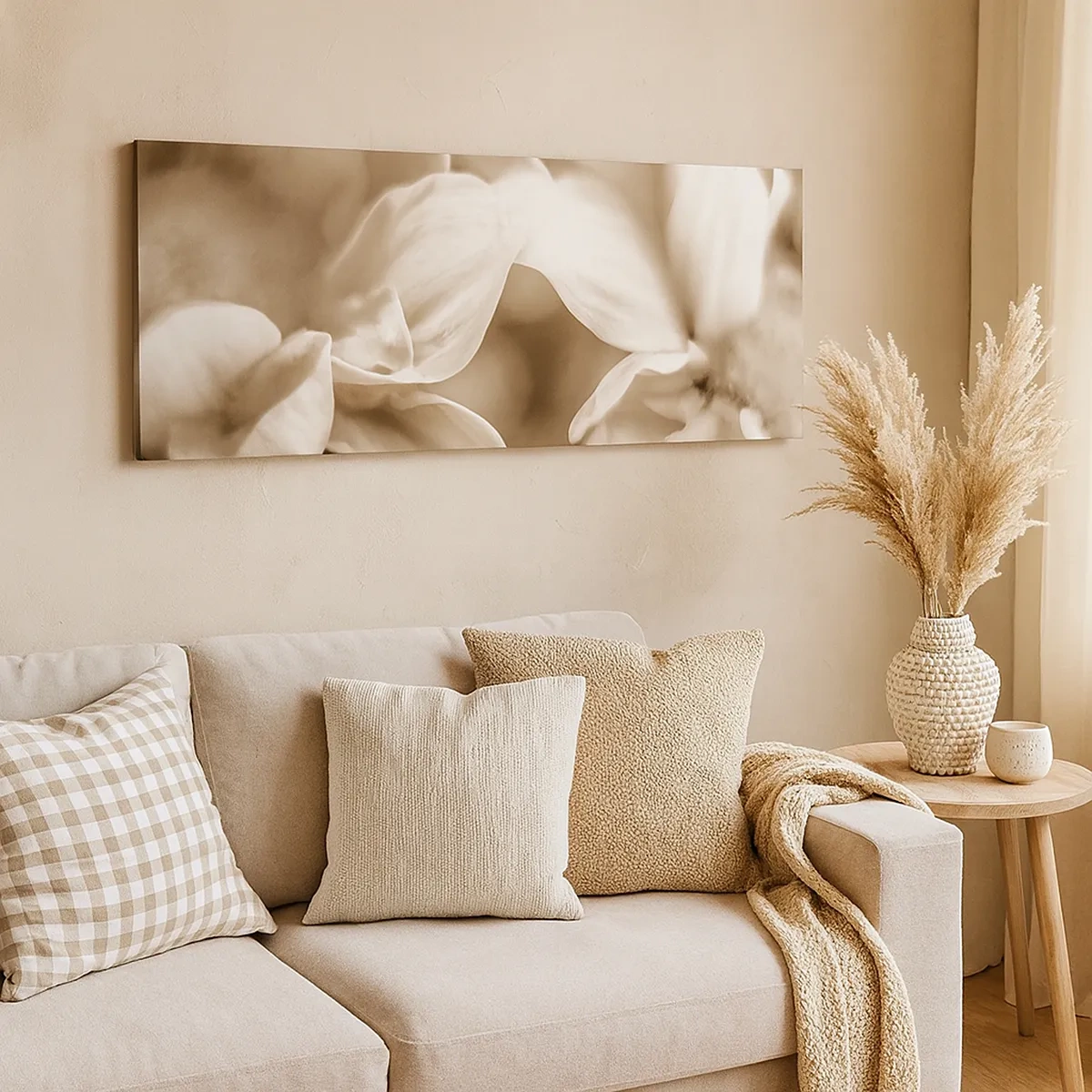 Impression sur toile - Image sur toile - Doux comme un sourire - 30x30 cm