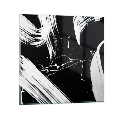 Impression sur verre - Image sur verre - Briser les ténèbres - 30x30 cm