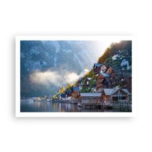 Affiche - Poster - Ambiance alpine - 91x61 cm