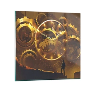 Impression sur verre - Image sur verre - À la source du temps - 60x60 cm