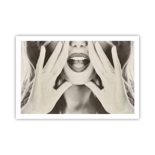 Affiche - Poster - J'arrive! - 91x61 cm