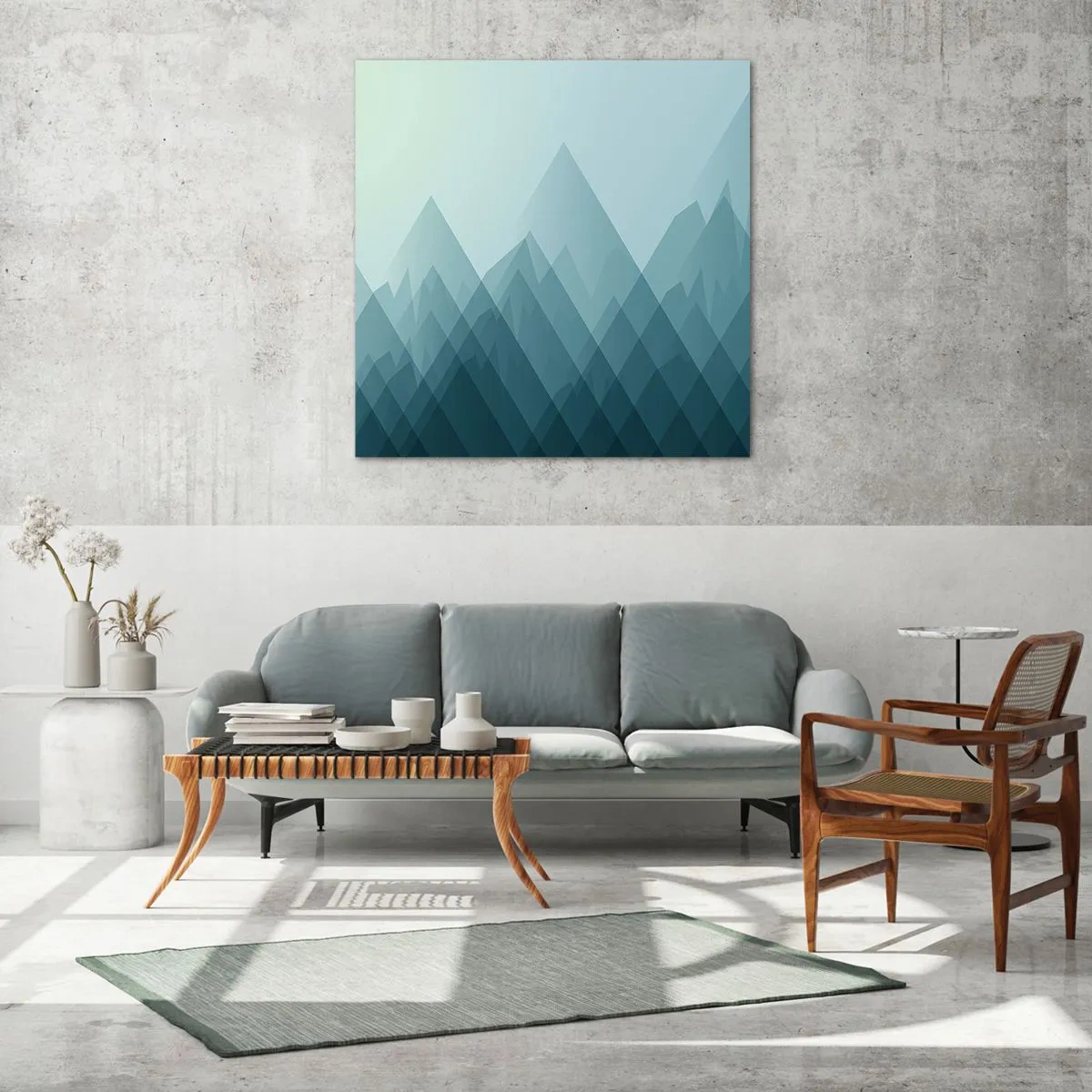 Impression sur verre - Image sur verre - Grand, plus grand, encore plus grand - 30x30 cm