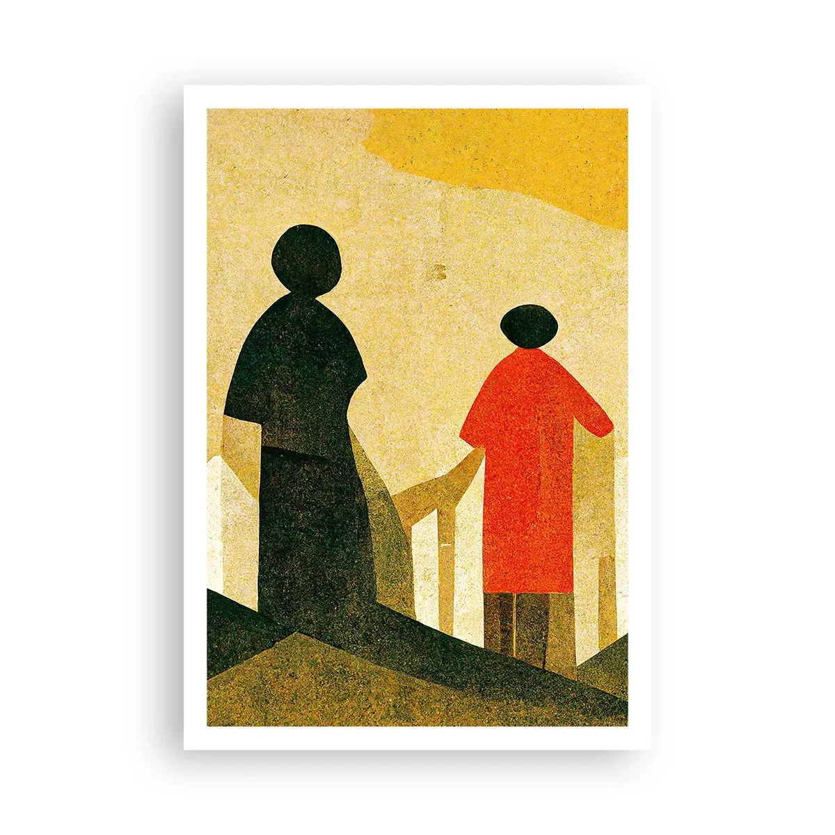 Affiche - Poster - La route est encore longue - 70x100 cm