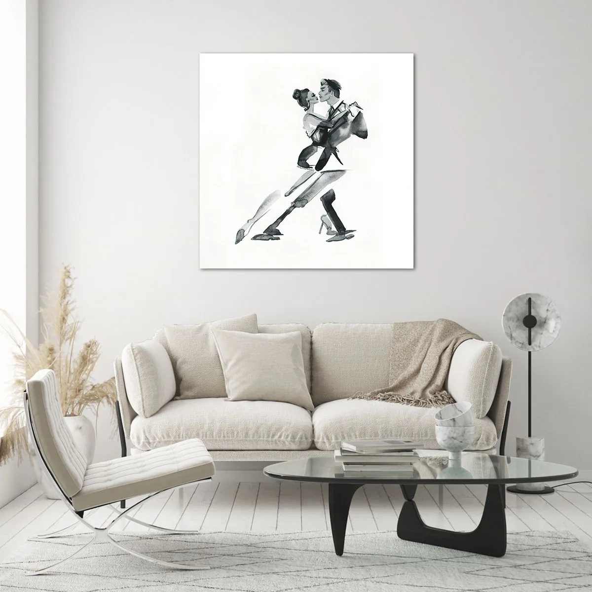 Impression sur verre - Image sur verre - En un battement - 70x70 cm