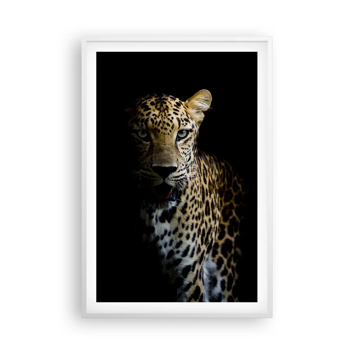 Affiche dans un cadre blanc - Poster - Beauté sombre - 61x91 cm