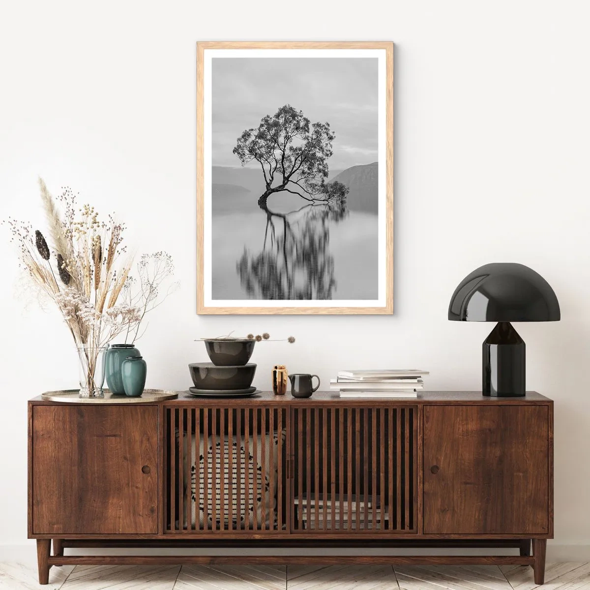 Affiche dans un chêne clair - Poster - Un tel pays existe - 50x70 cm