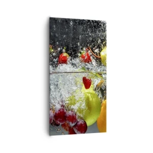 Impression sur toile - Image sur toile - Rafraîchissement fruité - 65x120 cm