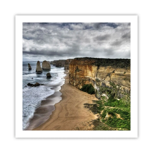 Affiche - Poster - Beauté brute - 60x60 cm