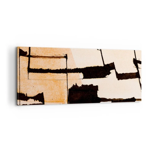 Impression sur toile - Image sur toile - De l’ordre malgré tout - 100x40 cm