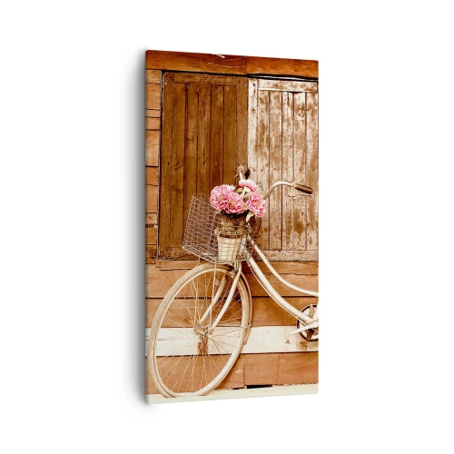 Impression sur toile - Image sur toile - Je reviens tout de suite - 55x100 cm