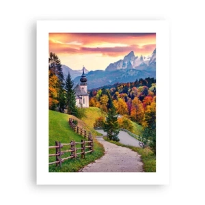 Affiche - Poster - Paysage comme peind - 40x50 cm