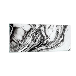 Impression sur verre - Image sur verre - Au début, c'était le chaos - 100x40 cm