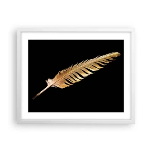 Affiche dans un cadre blanc - Poster - Sans porte-plume - 50x40 cm